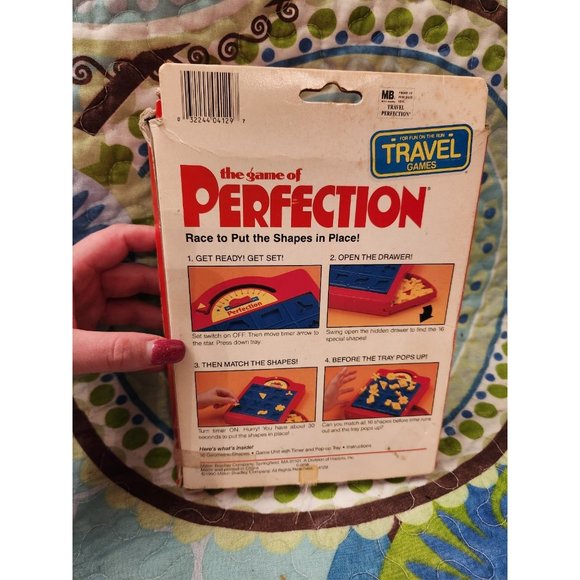 Perfection Game 1990 Travel Version - Picture 2 of 3